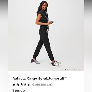 Figs Rafaela Cargo ScrubJumpsuit